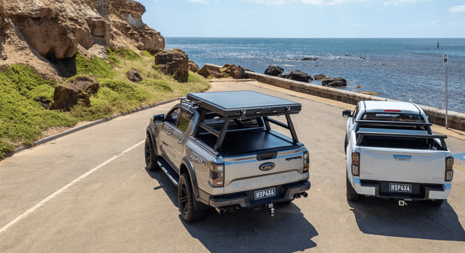 Showcase of the Ladder Rack & Tub Rack on a Ford Ranger & Isuzu Dmax.