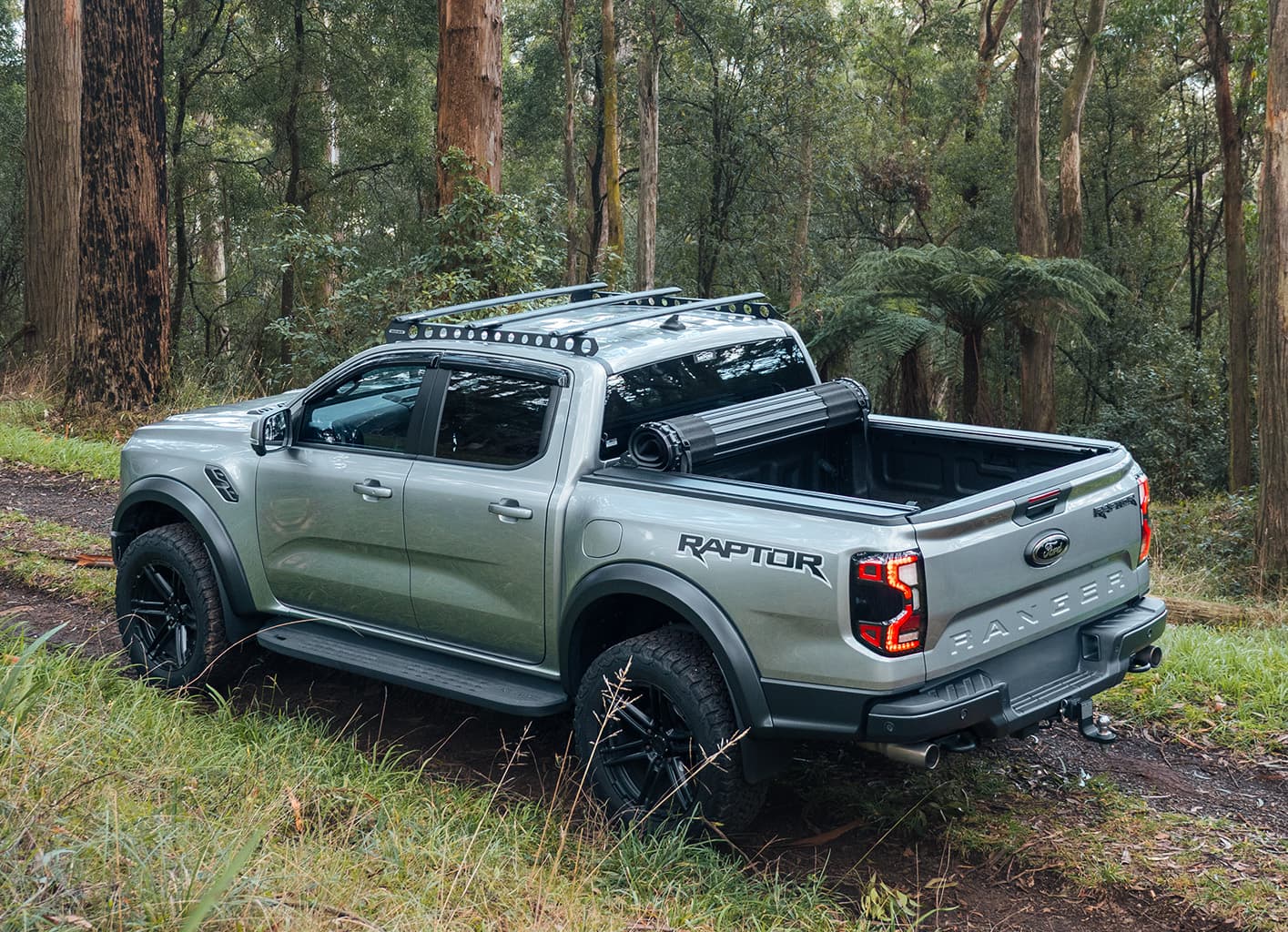 Main showcase of our ute roll up tonneau cover for the Ford Ranger.
