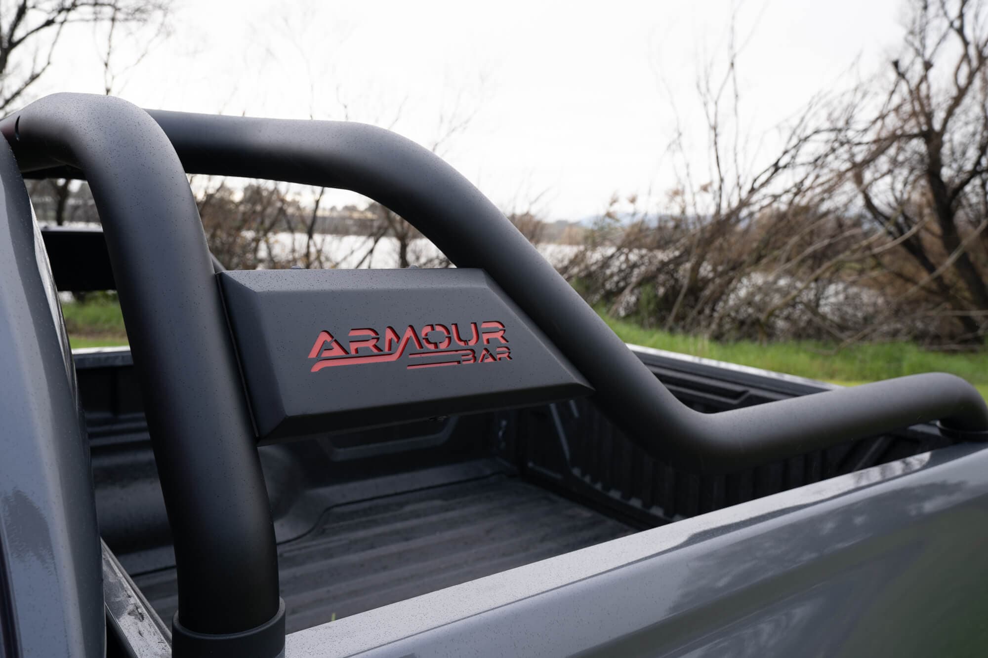 Image displaying ute sports bar installed directly to the tub, highlighting clean fitment with no need for adapters or drilling.