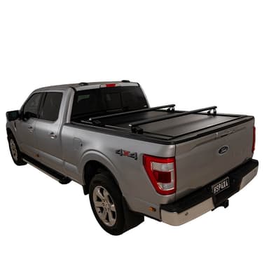 Ford F-150 with 6.5-foot tub fitted with HSP Electric Roller Shutter and Load Bar – electric tonneau and utility bar setup for American utes