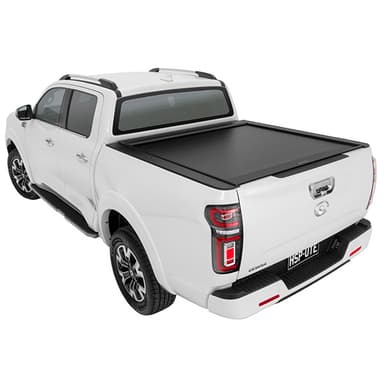 Haval Cannon ute fitted with roller shutter, providing secure tub cover, weather protection, and compatibility with racks and accessories.