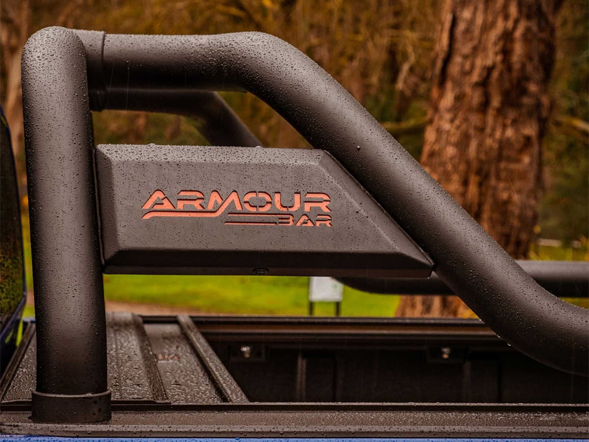 Image highlighting the premium build quality of the ute sports bar, showcasing robust construction, precision welding, and high-end materials.