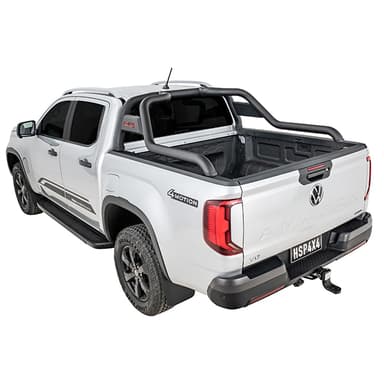 2023+ Volkswagen Amarok fitted with sports bar, mounted directly to the tub for a seamless look and added utility.