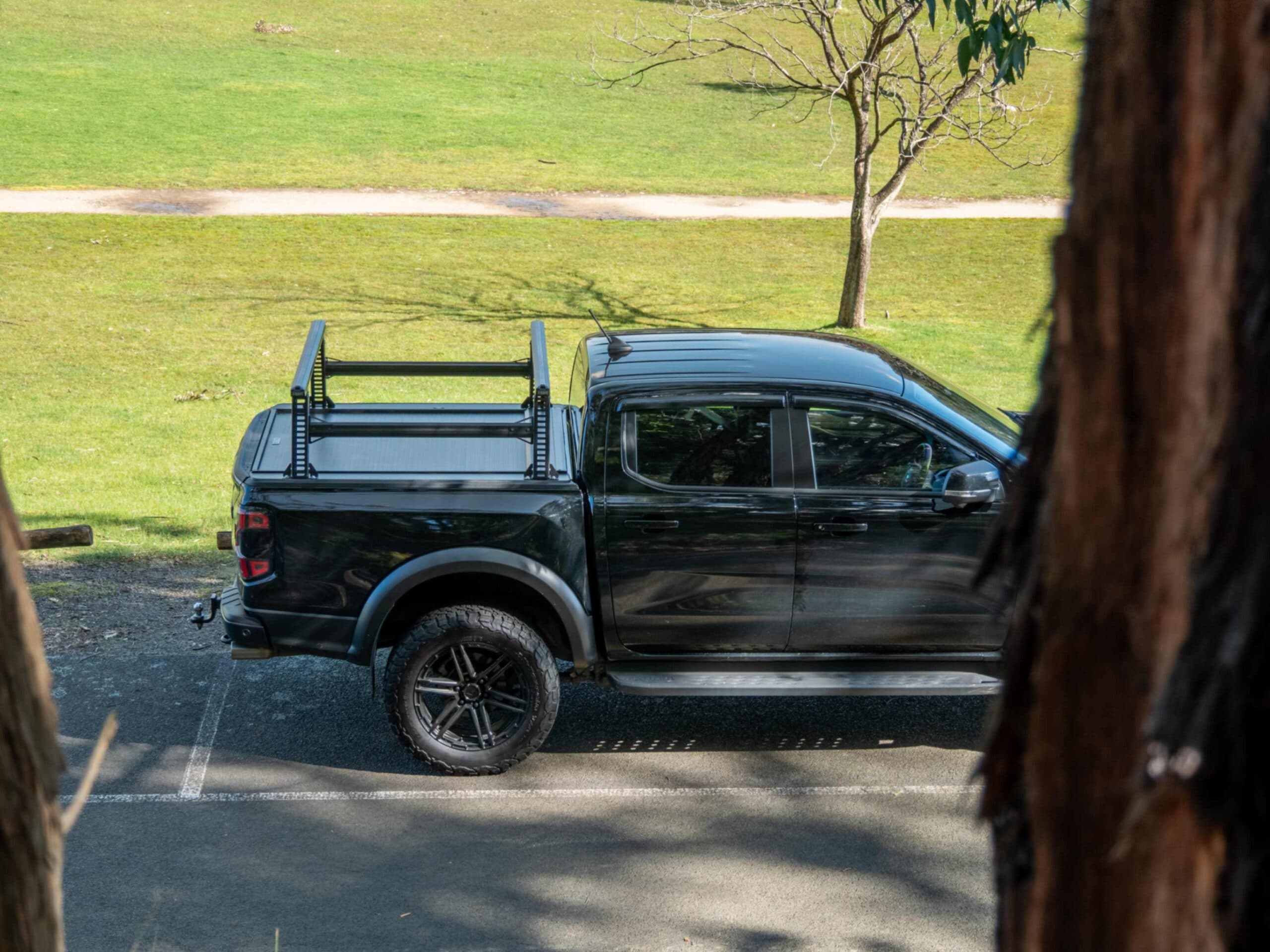 HSP Ute Ladder Rack direct to HSP Roller Shutter on Ford Raptor