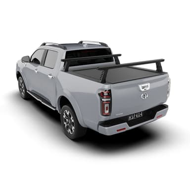 Haval Cannon tub rack installed for rooftop storage, touring setups, and accessory mounting.