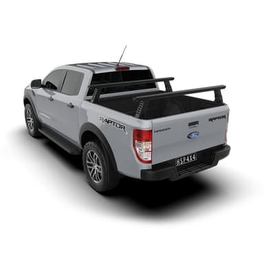 PX Ranger and Raptor tub rack system, built for rugged touring setups, rooftop tents, and heavy-duty gear transport.