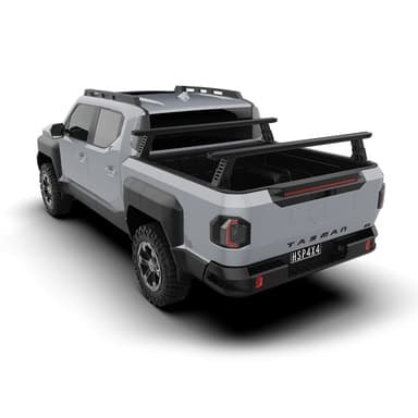 Kia Tasman with HSP Tub Rack – adjustable ute tub rack for load-carrying flexibility and accessory mounting