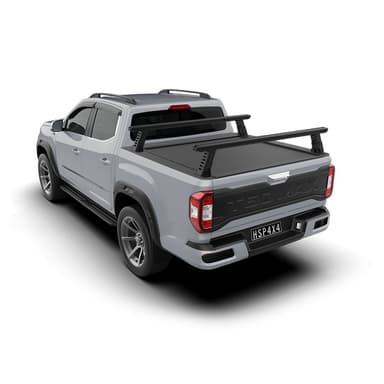 LDV T60 tub rack system installed, designed for rooftop tents, trade accessories, and off-road touring gear.