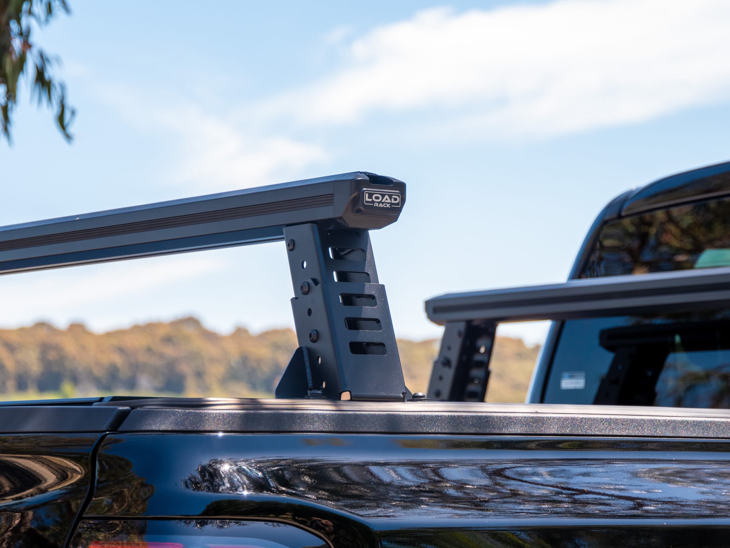 Ute Tub Rack: Australian-made HSP Load Rack JNR mounted to the tub and carrying gear