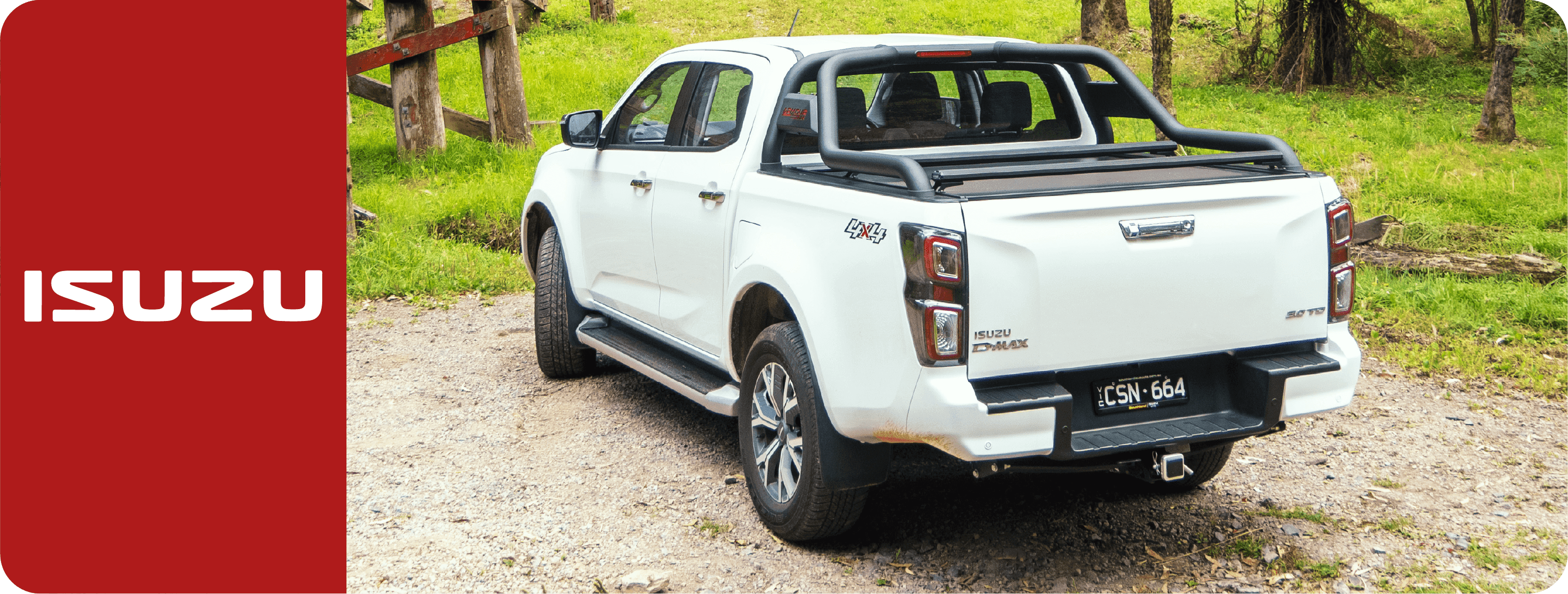 Isuzu D-Max Accessories: Australian-made HSP accessories on an Isuzu D-Max