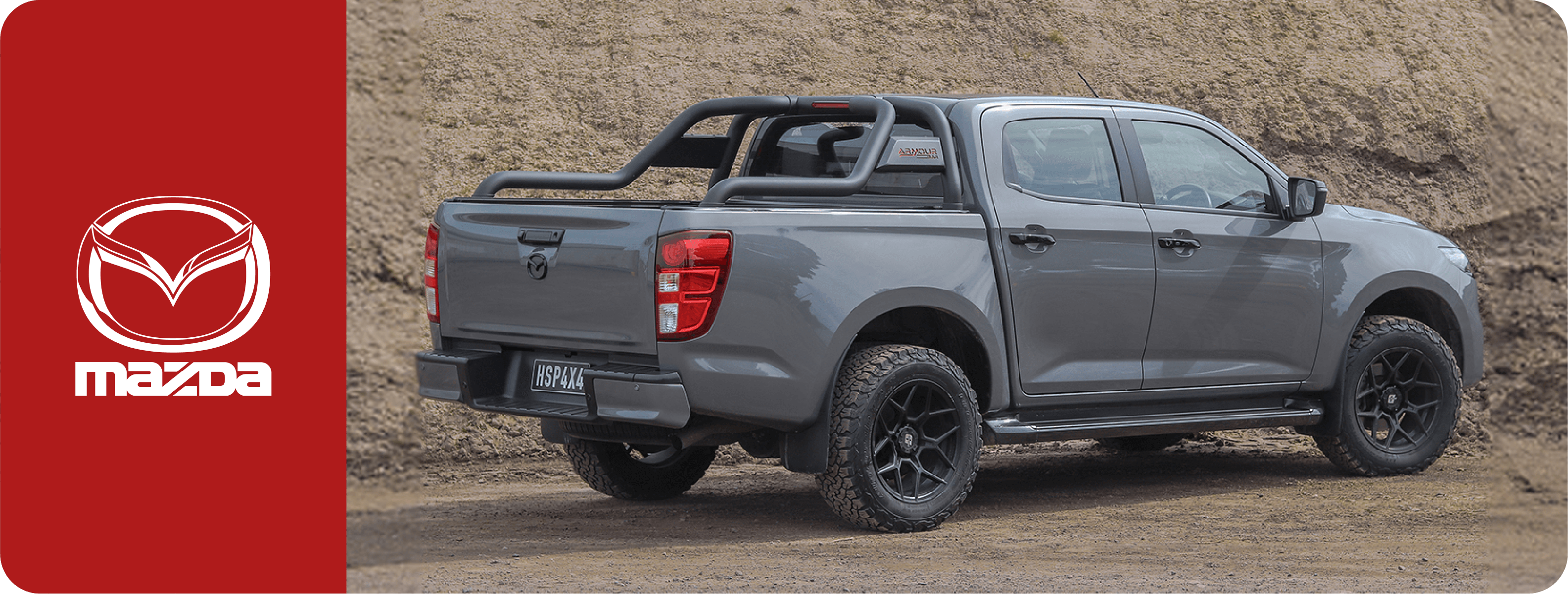 Mazda BT-50 Accessories: Australian-made HSP accessories on a Mazda BT-50