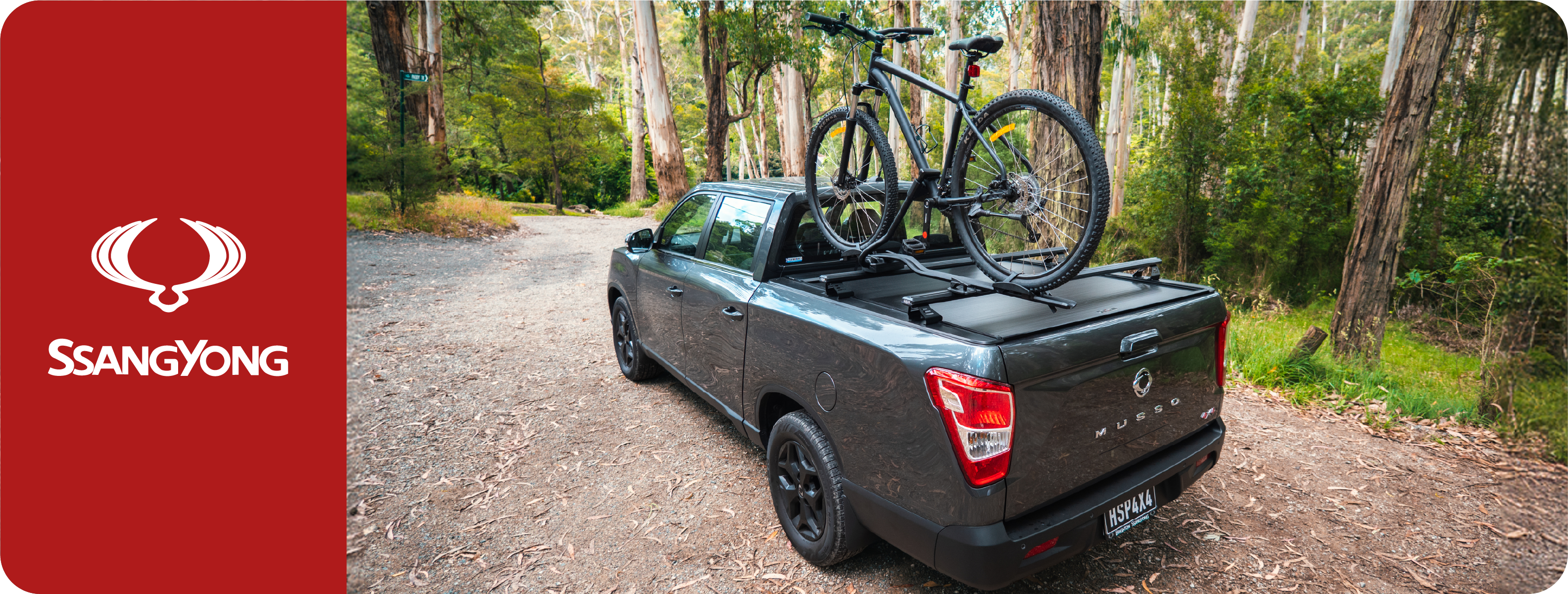 Ssangyong Accessories: Australian-made HSP accessories on a SsangYong Musso