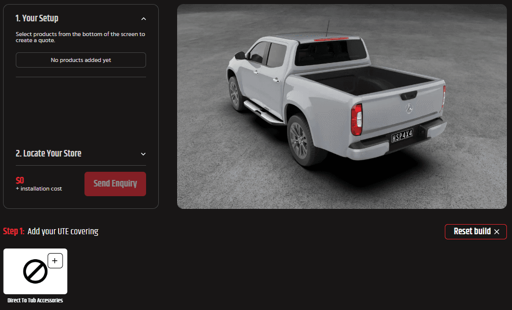 Mercedes Tailgate Struts: HSP Tail Assist fitted to the tailgate for controlled opening