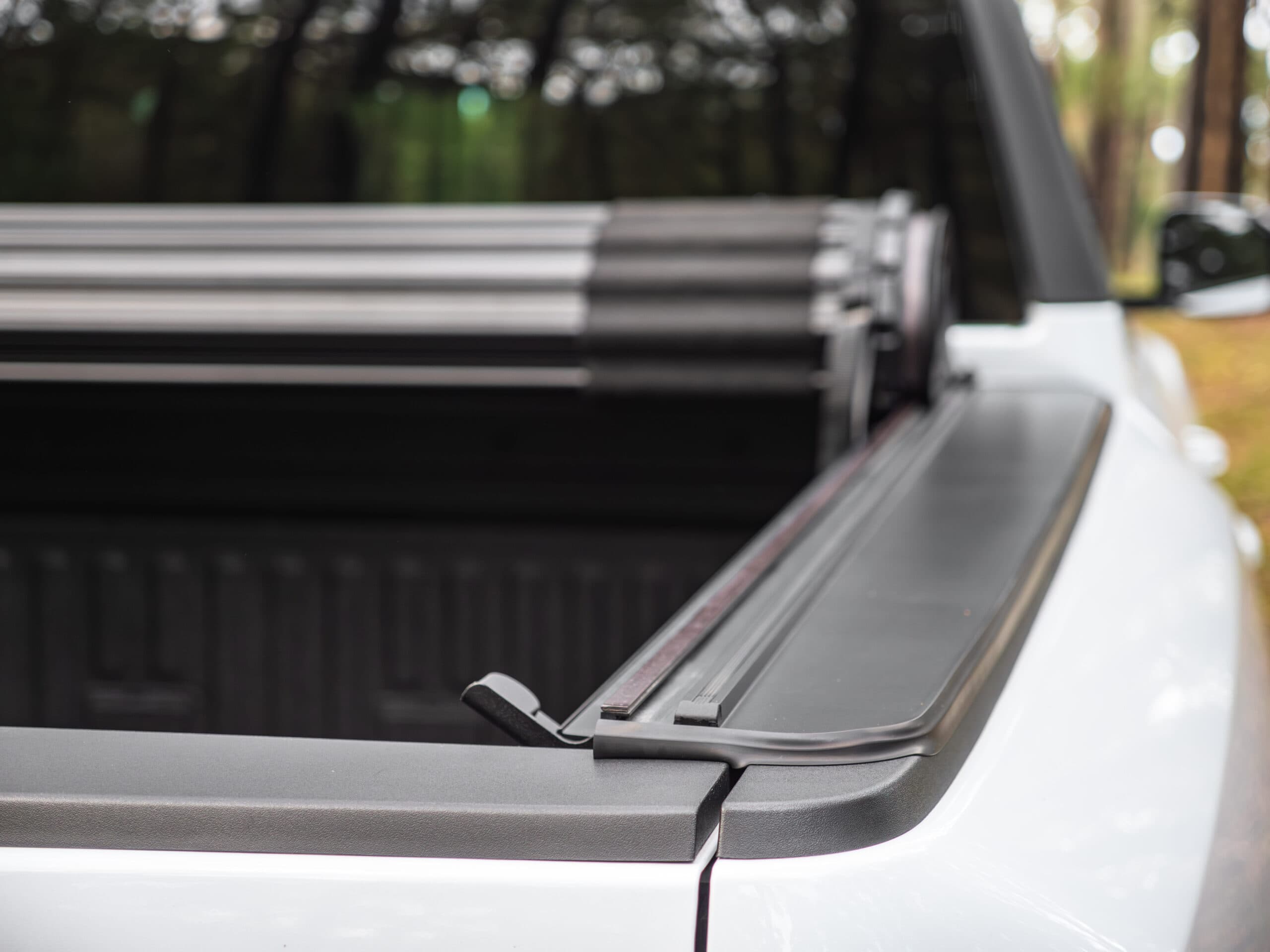 Ute Tonneau Cover: Australian-made HSP Roll Mate closed over the ute tub on a dual cab