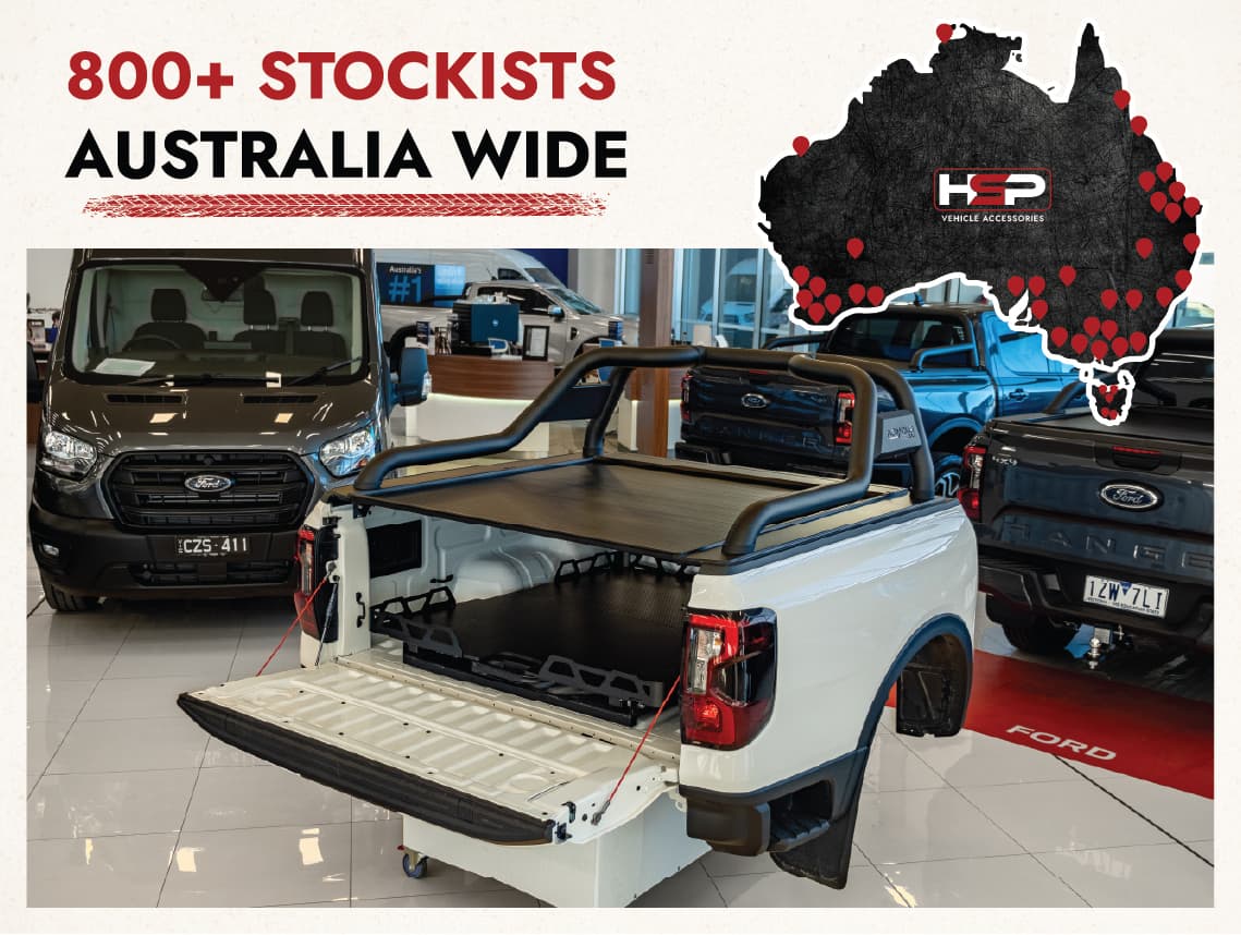 Next Gen Ford Ranger & Raptor Tub Rack | HSP Load Rack JNR